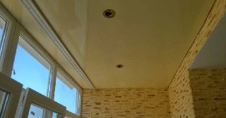 Натяжной потолок на балкон Городец, цена 6239 руб.